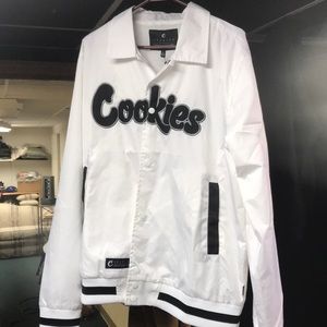 Cookies SF windbreaker coaches jacket sz L